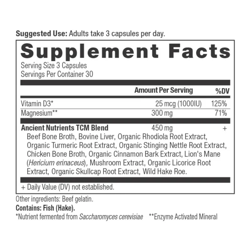 Ancient Nutrition, Magnesium Capsules
