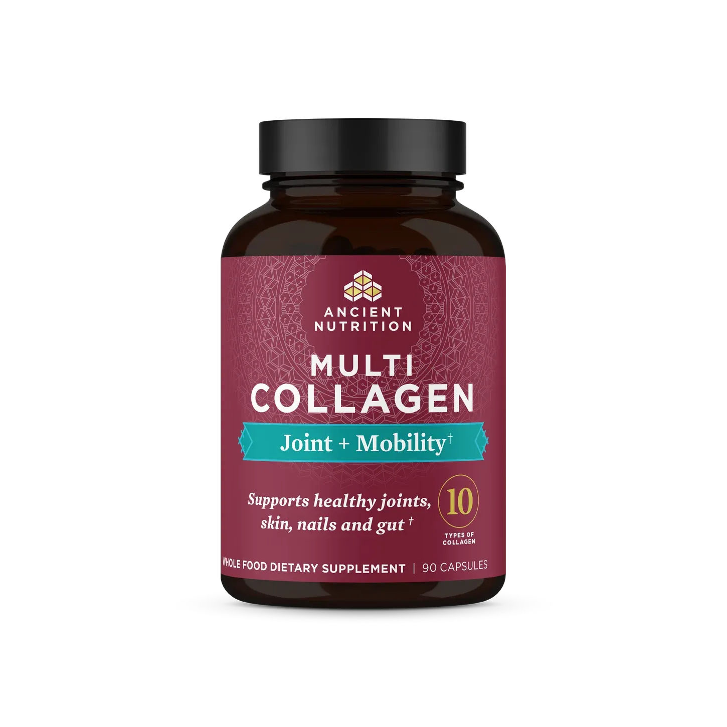Ancient Nutrition, Multi Collagen + Joint Mobility Capsules