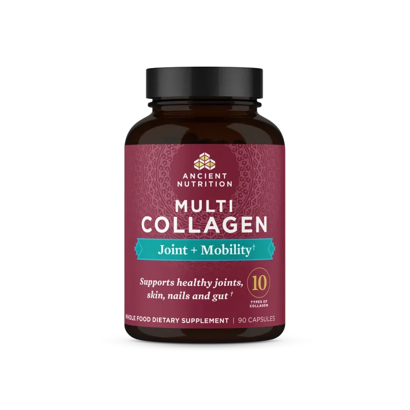 Ancient Nutrition, Multi Collagen + Joint Mobility Capsules