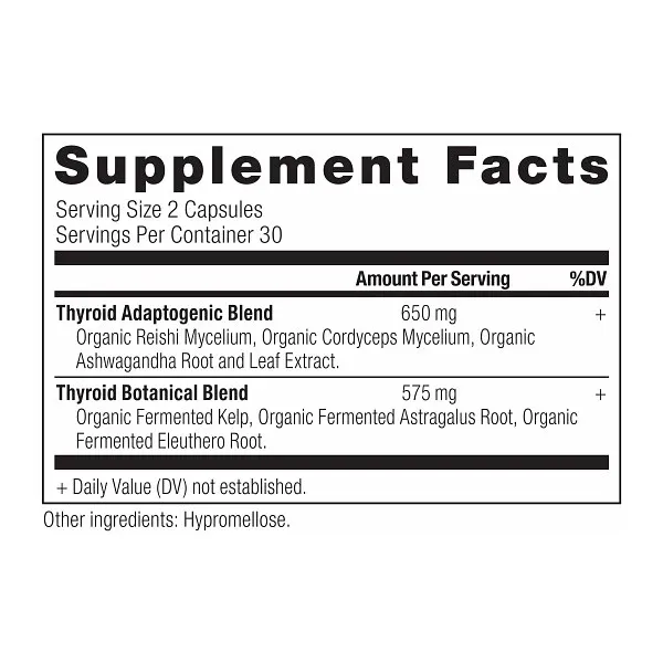 Ancient Nutrition, Thyroid Capsules