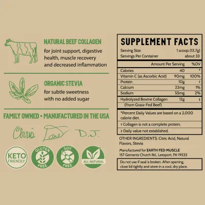 Earth Fed Muscle, Collagen