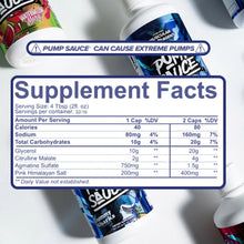 Pump Sauce, Stim-Free Liquid Pre Workout
