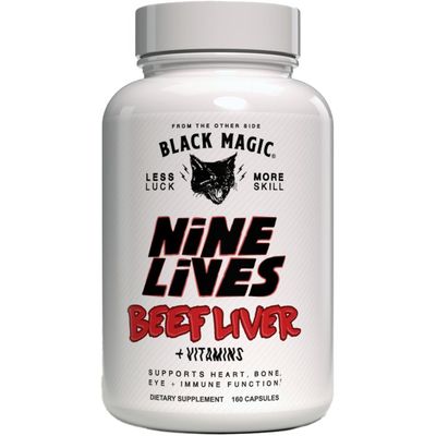 Black Magic, Nine Lives, Beef Liver + Vitamins