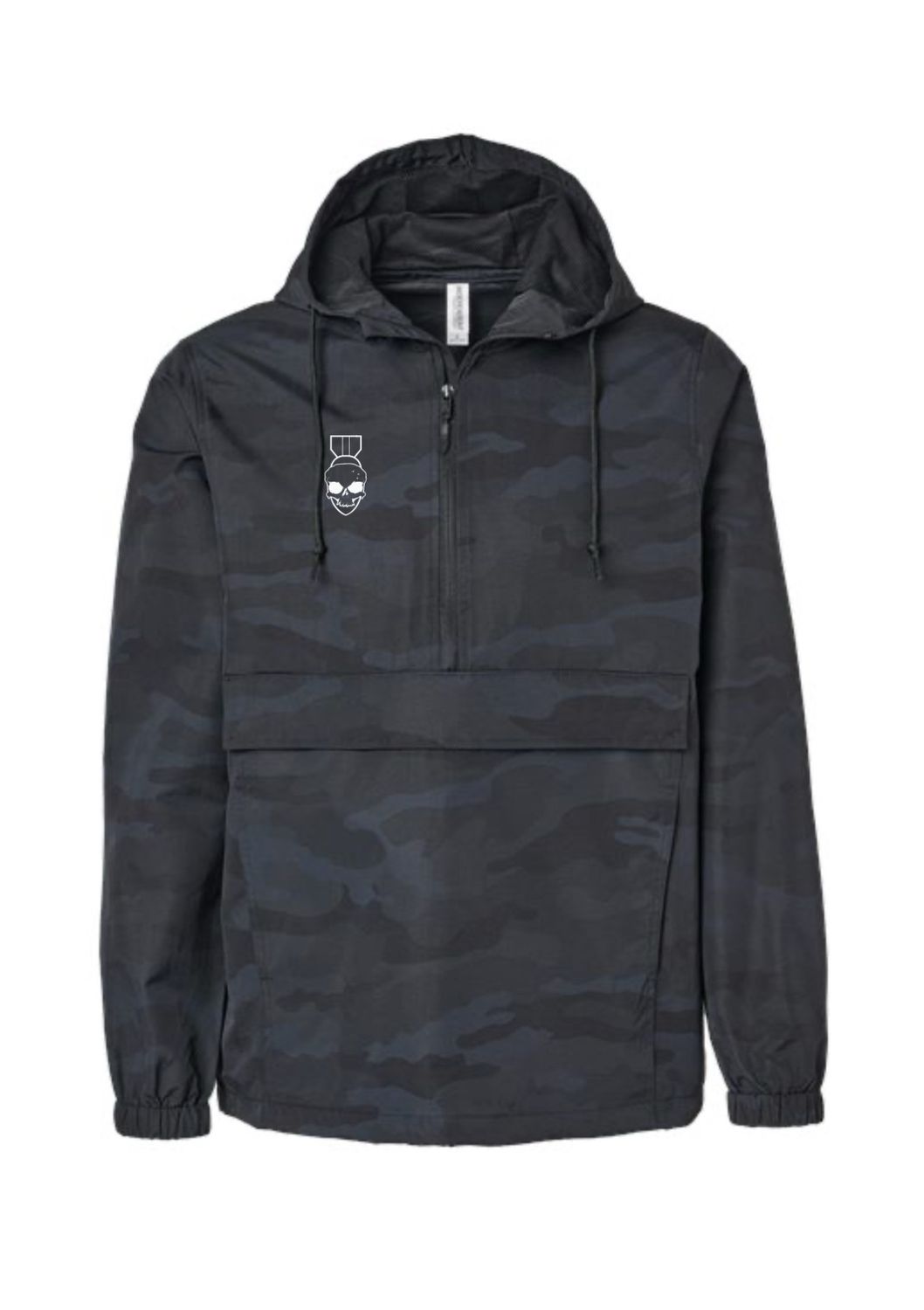 Rain Jacket, Black Camo 