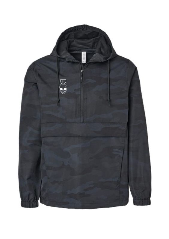 Rain Jacket, Black Camo 