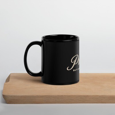 99 Problems - Black Glossy Mug