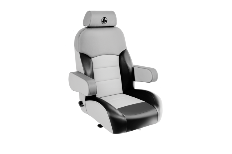 Ergomax Reclining Captain&#39;s Chair KIT, Colour: Grey