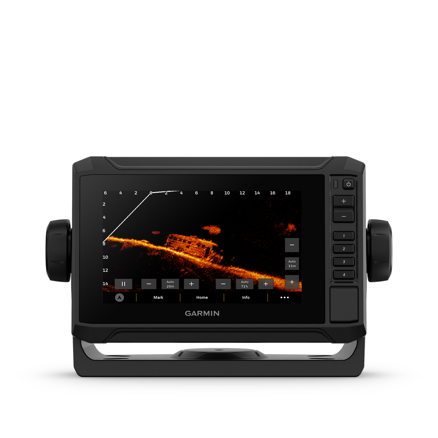 ECHOMAP™ UHD2 65sv with GT54UHD-TM Transducer and Garmin Navionics+