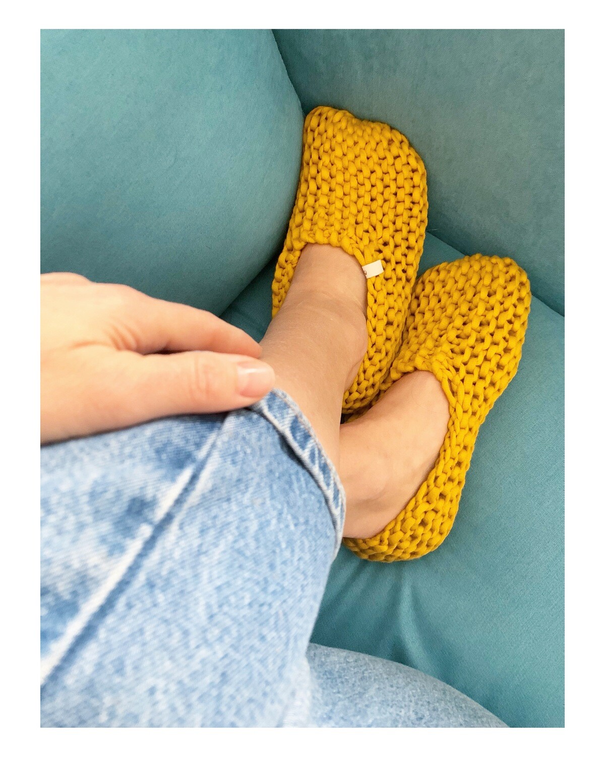Mustard Yellow Slippers