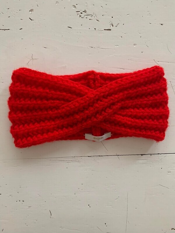 Bright Red Headband
