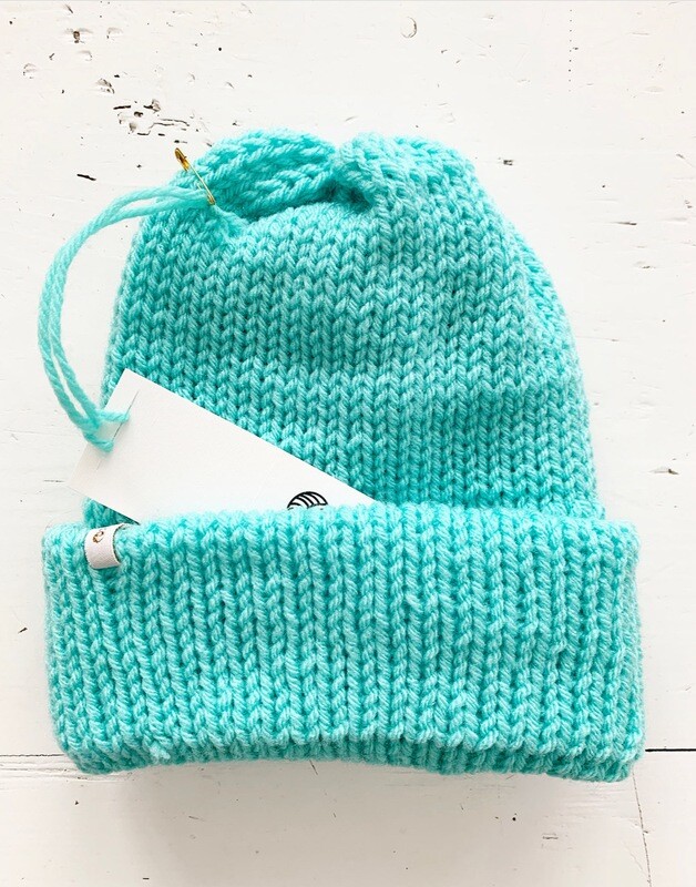 Turquoise Green Hat