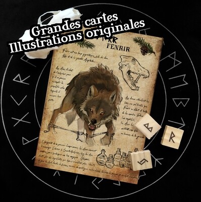 Grandes cartes (A5) - Illustrations originales
