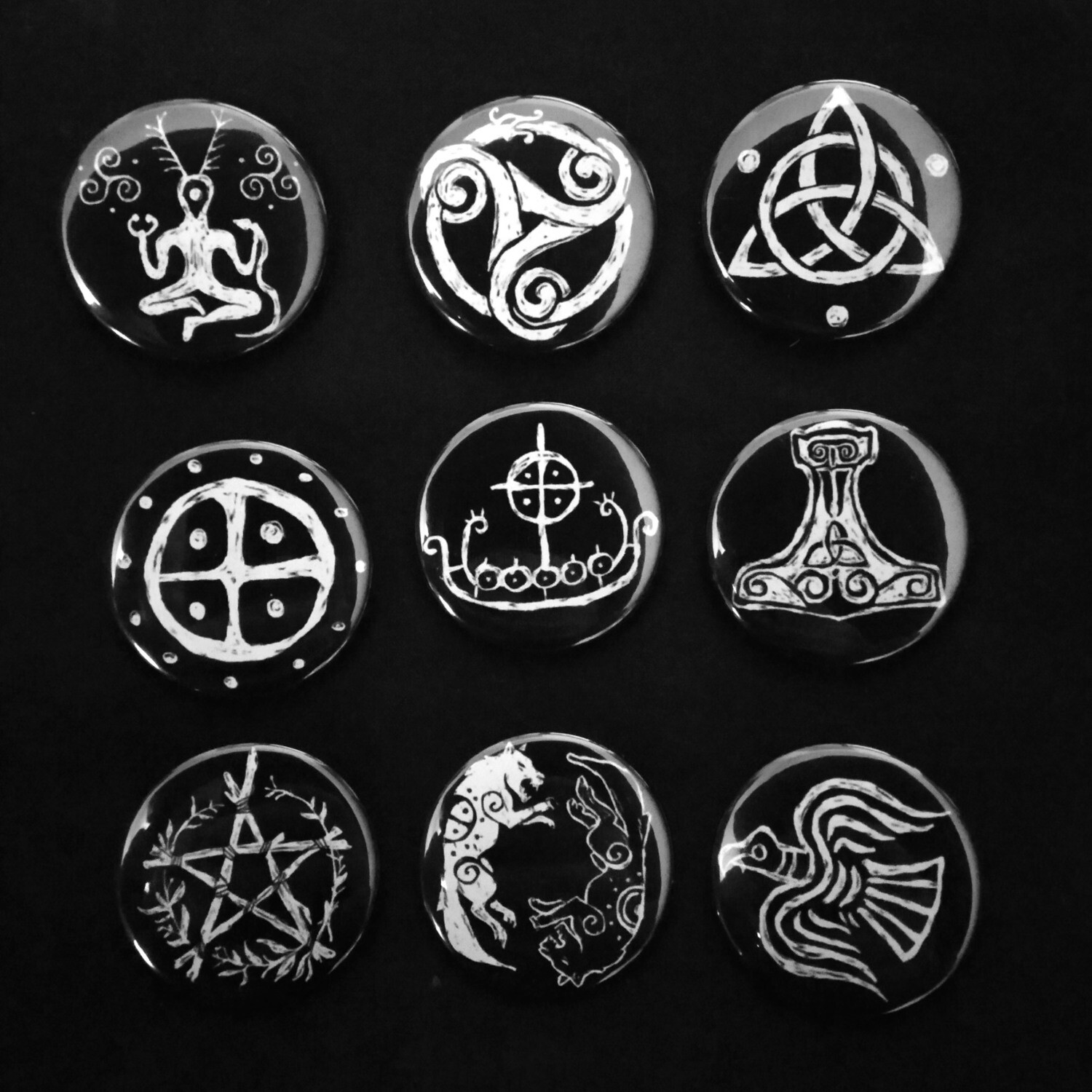 Badges- Collection Pagan