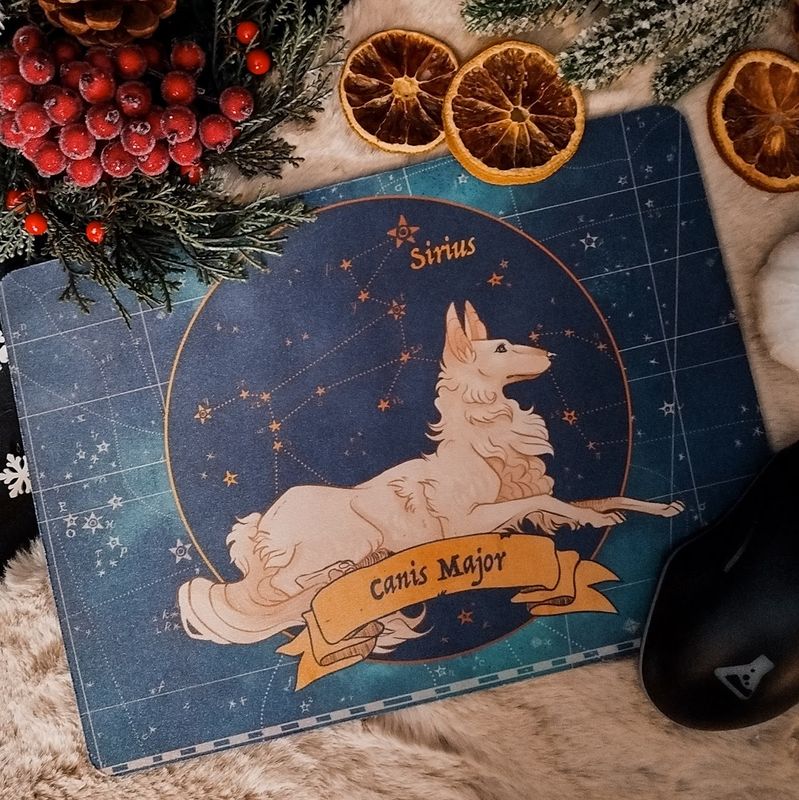 Tapis de souris en tissus - Canis Major