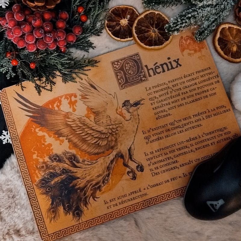 Tapis de souris en tissus - Phénix