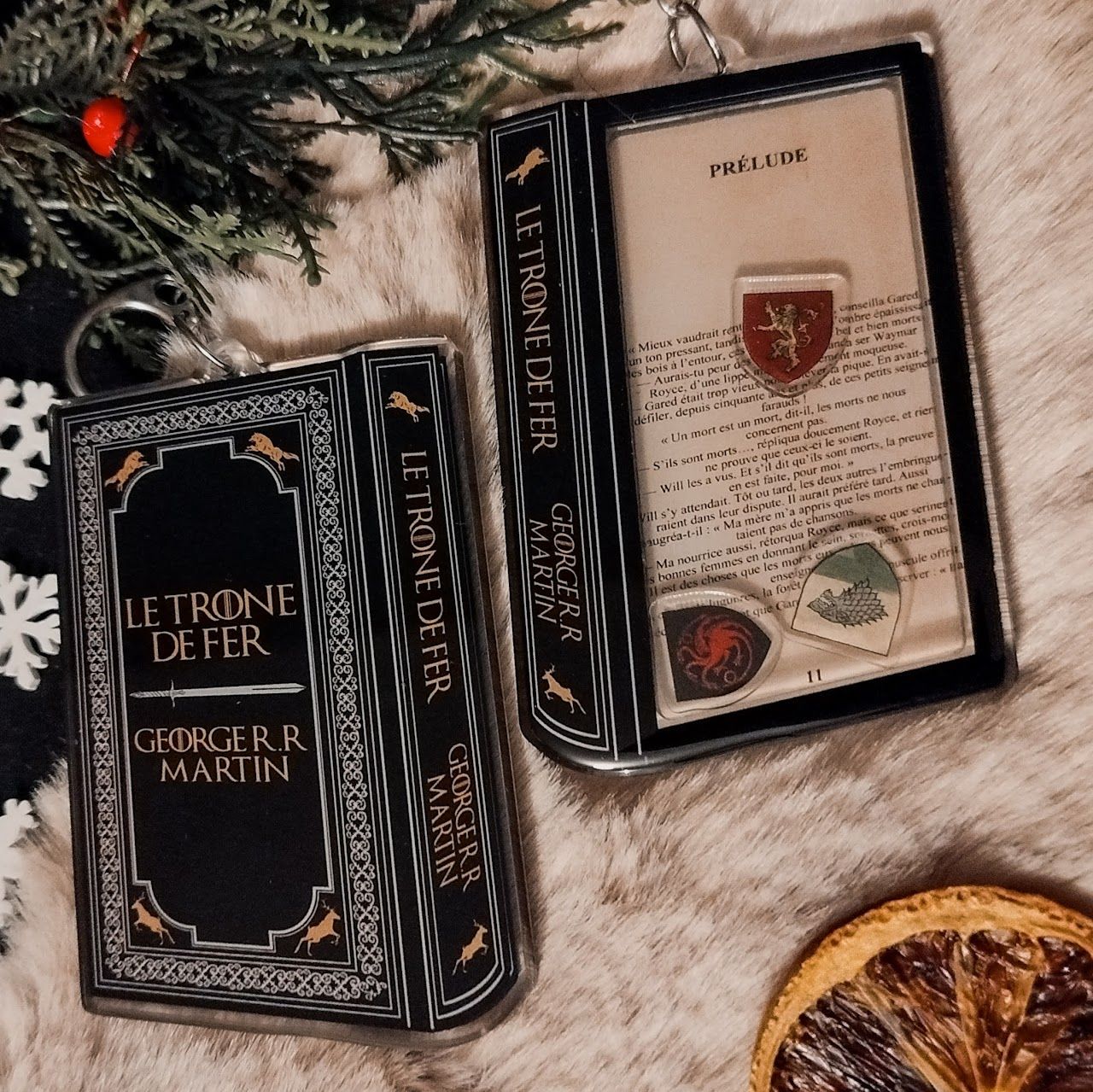 Livre à secouer - Le trône de Fer