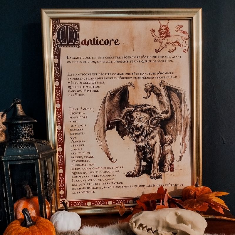 Poster - Manticore