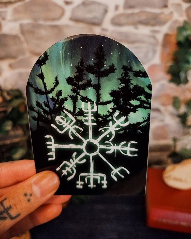 Sticker &quot;Vegvisir&quot;