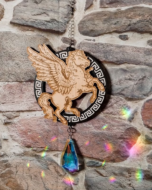 Pièce unique - Suncatcher Pégase