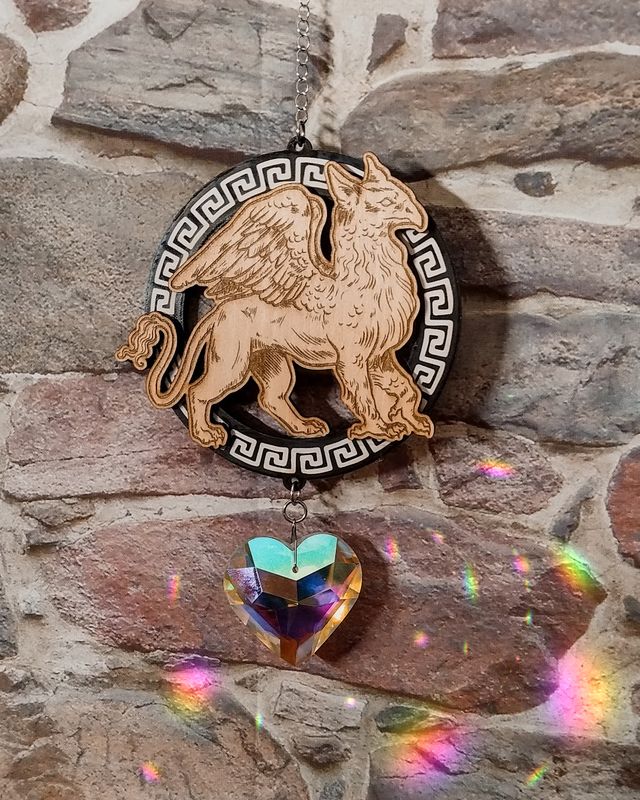 Pièce unique - Suncatcher Griffon