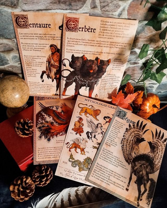 Print &quot;Collection Mythologie Grecque&quot;