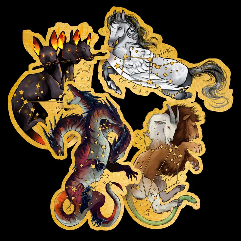Stickers &quot;Mini Mythos&quot;