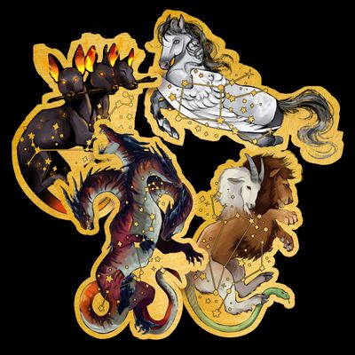 Stickers &quot;Mini Mythos&quot;