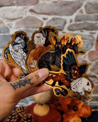 Stickers &quot;Mini Mythos&quot;
