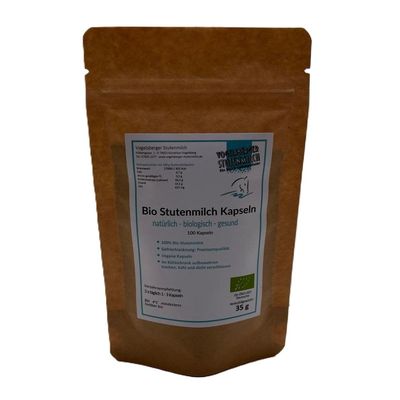 Bio Stutenmilch Kapseln Bio Stutenmilch Kapseln