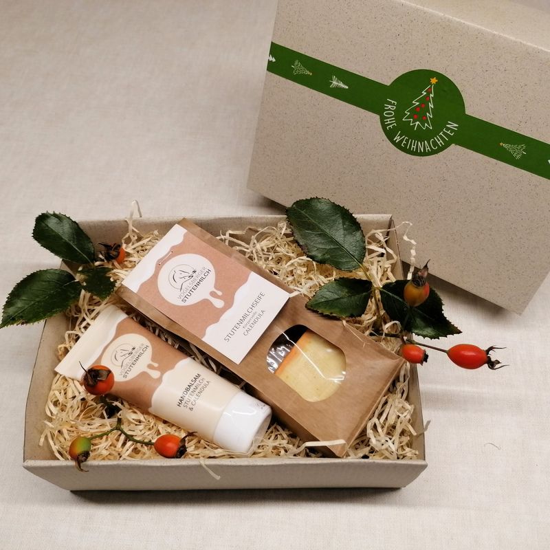 Geschenkbox Stutenmilch Handpflege Geschenkbox Stutenmilch Handpflege
