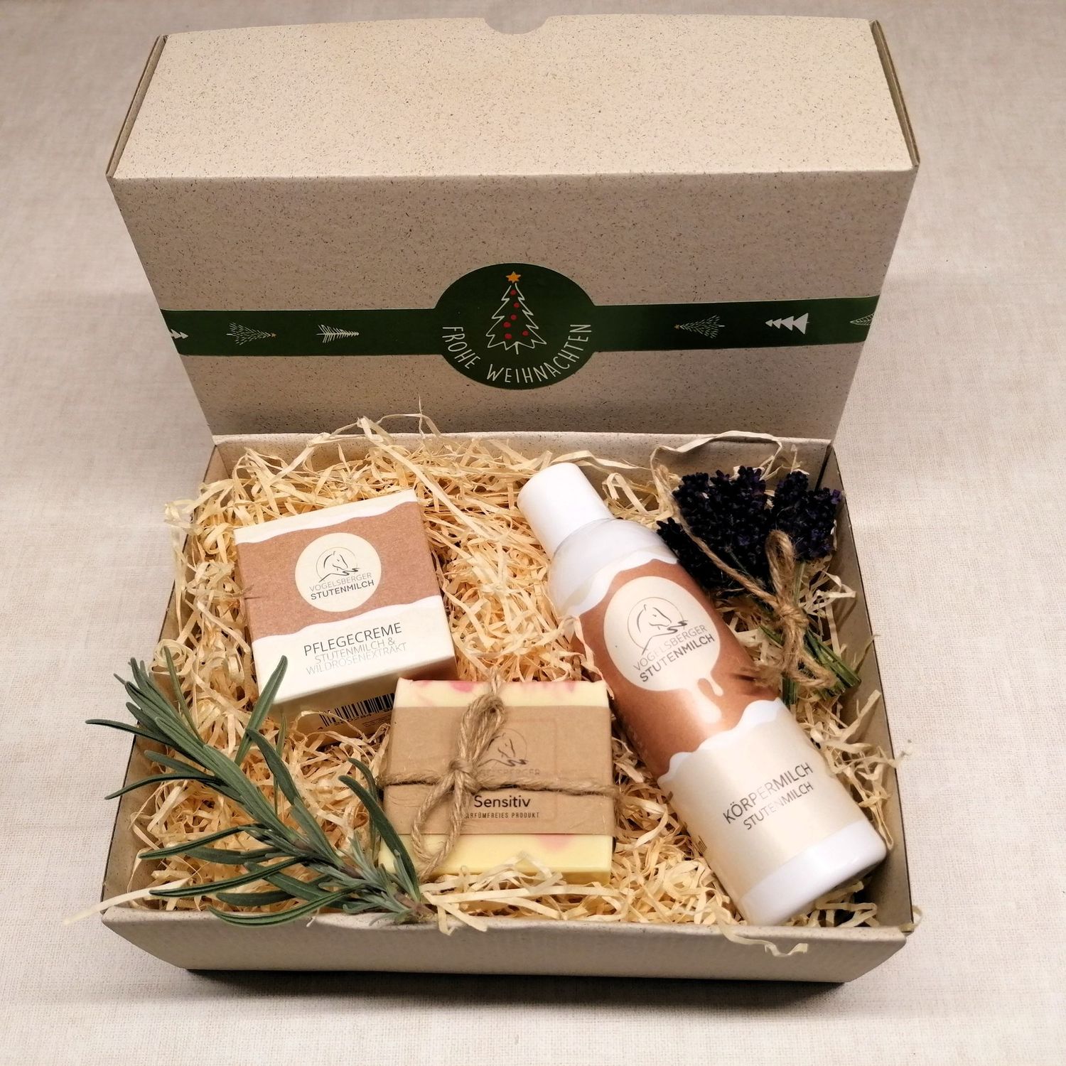 Geschenkbox Stutenmilch Pflegeprodukte