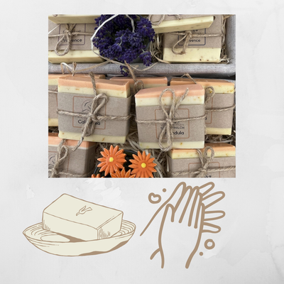 Handgemachte Naturseifen mit Bio Stutenmilch