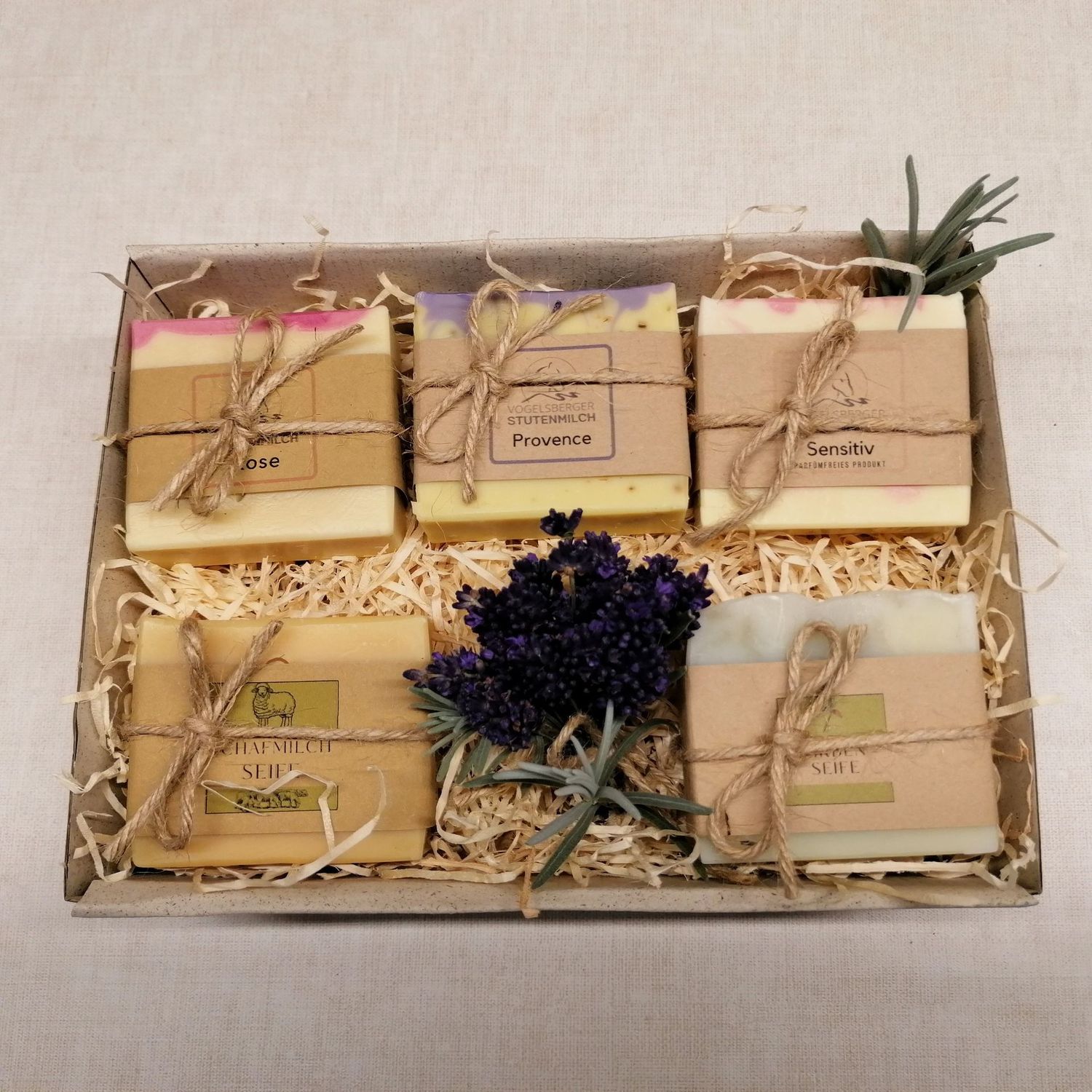 Geschenkbox Naturseifen Geschenkbox Naturseifen