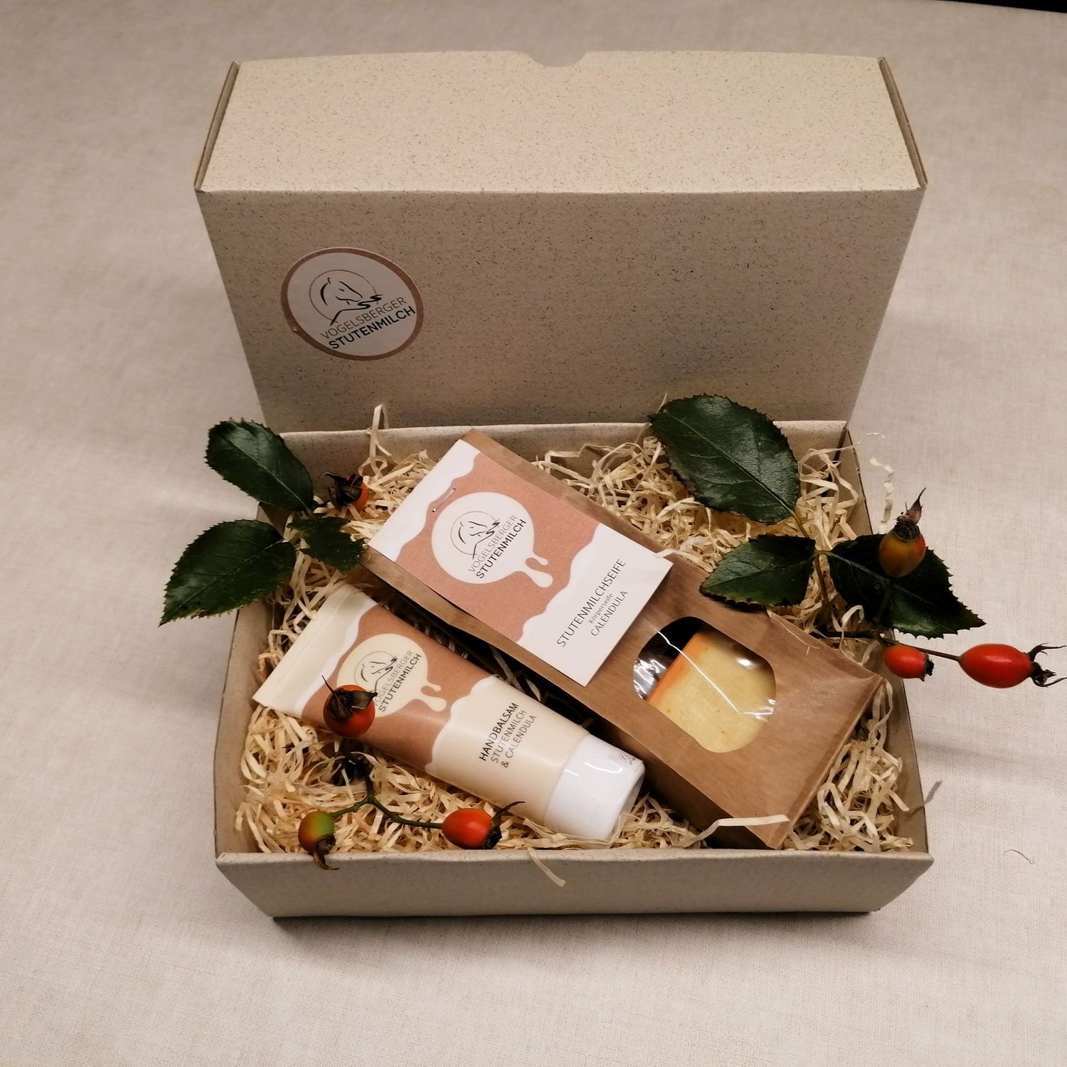 Geschenkbox Stutenmilch Handpflege