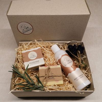Geschenkbox Stutenmilch Pflegeprodukte Geschenkbox Stutenmilch Pflegeprodukte