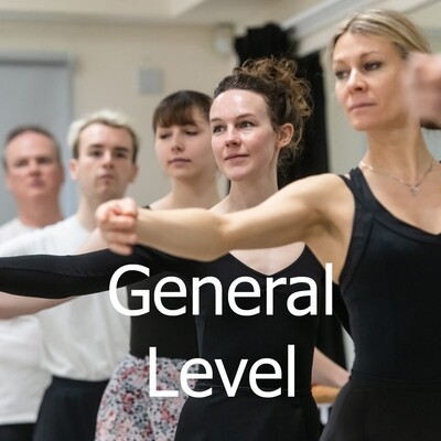 Book GENERAL LEVEL (Tuesdays 14.15 - 15.15)