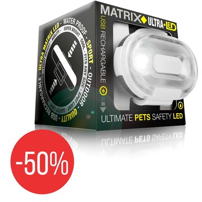 Sicherheitslicht LED aufladbar mit USB weiss