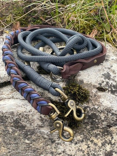 Leine &quot;Anthracite Blau Anthracite&quot;