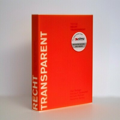 AKTION: Buch Tier im Recht Transparent AKTION: Buch Tier im Recht Transparent