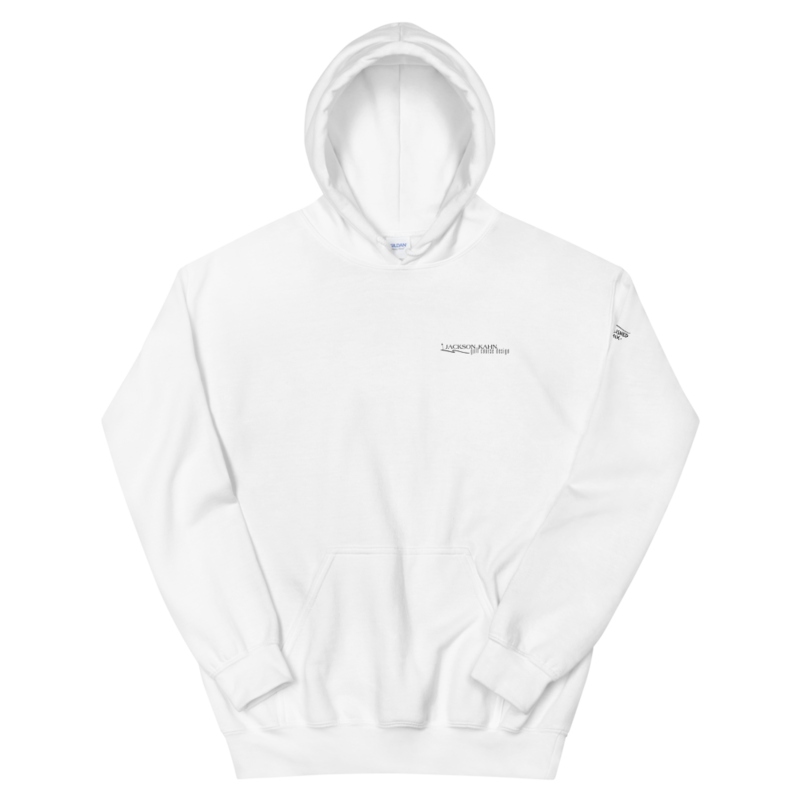 JKD Logo - Unisex Hoodie (Black on White)