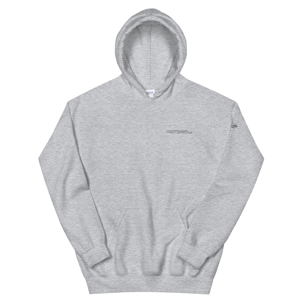 JKD Logo - Unisex Hoodie (Black on Gray) JKD Logo - Unisex Hoodie (Black on Gray)