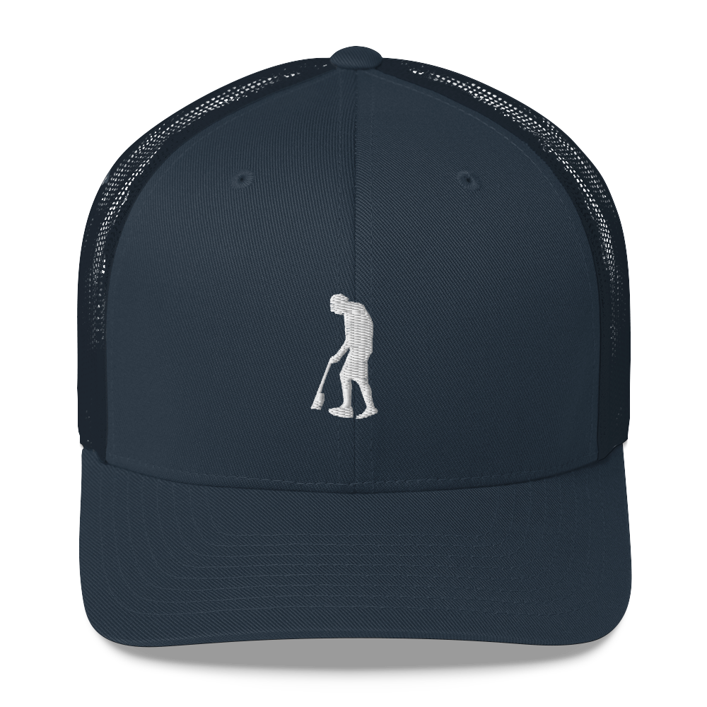 Paint Gunners - Trucker Hat (White on Navy)