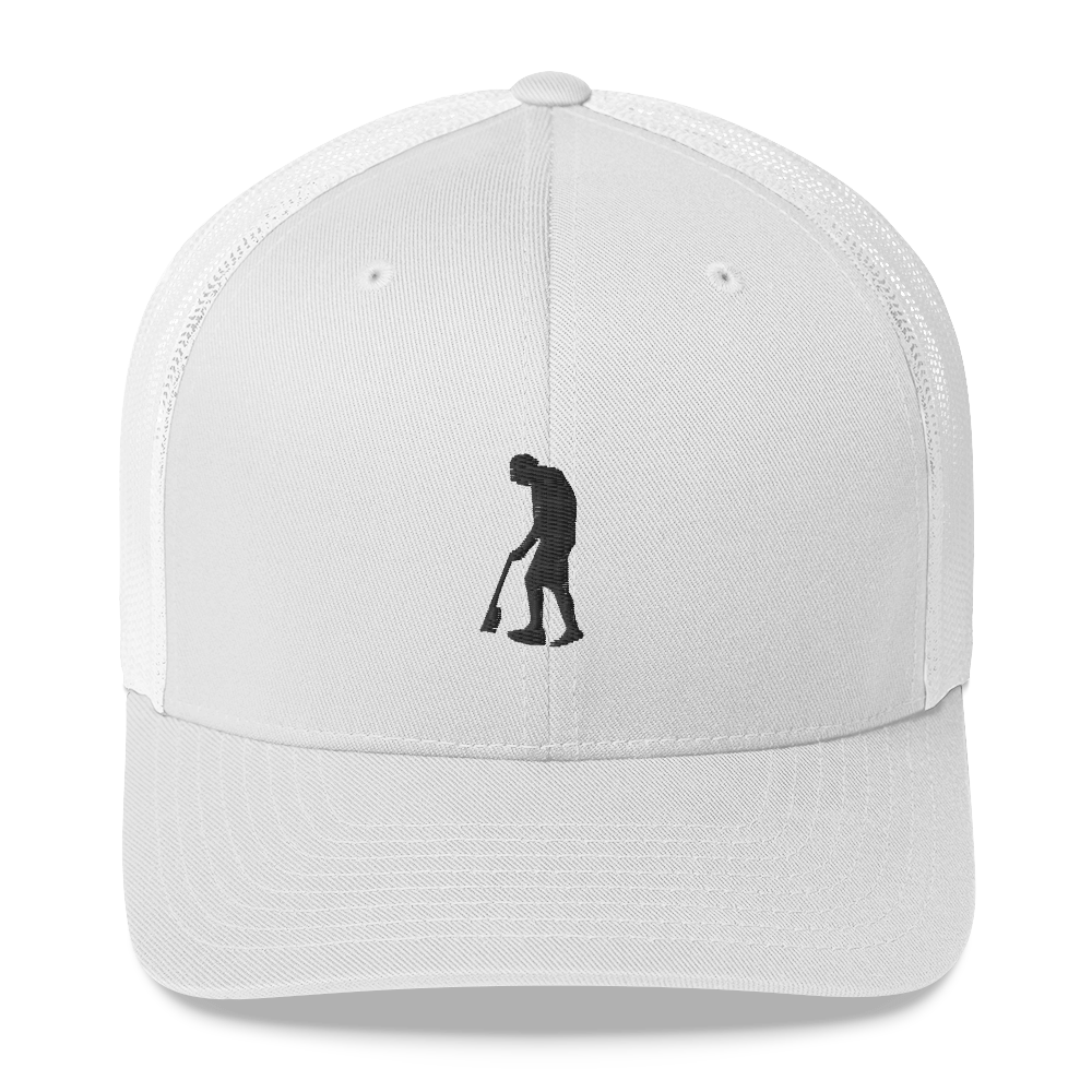 Paint Gunners - Trucker Hat (Black on White)