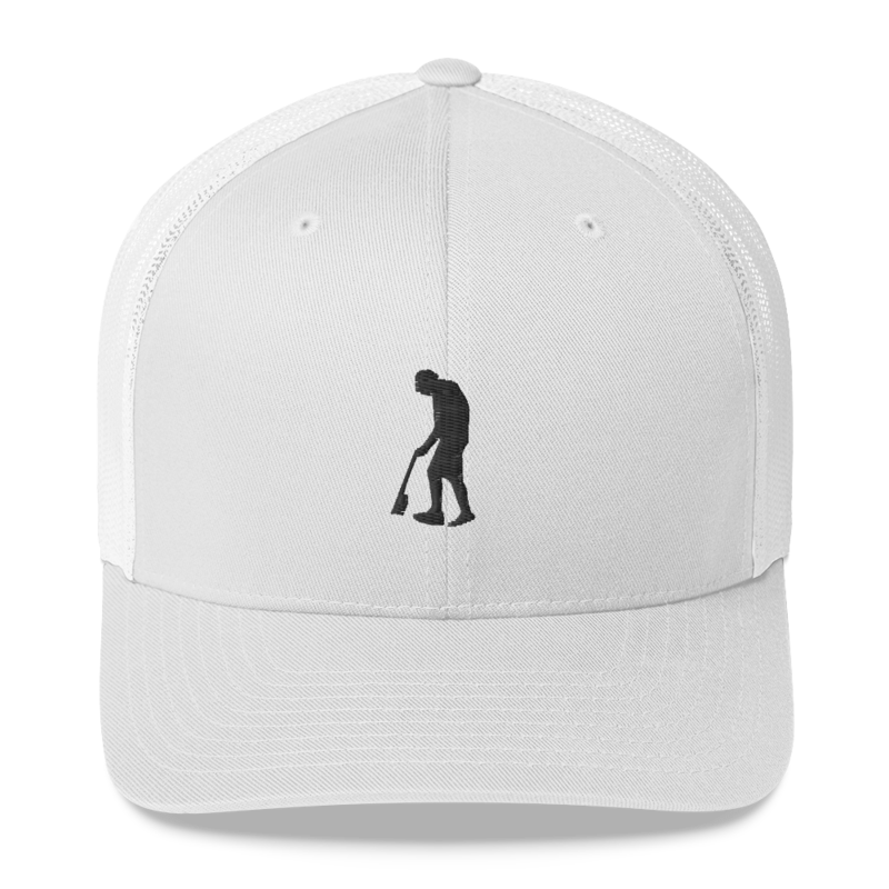 Paint Gunners - Trucker Hat (Black on White)