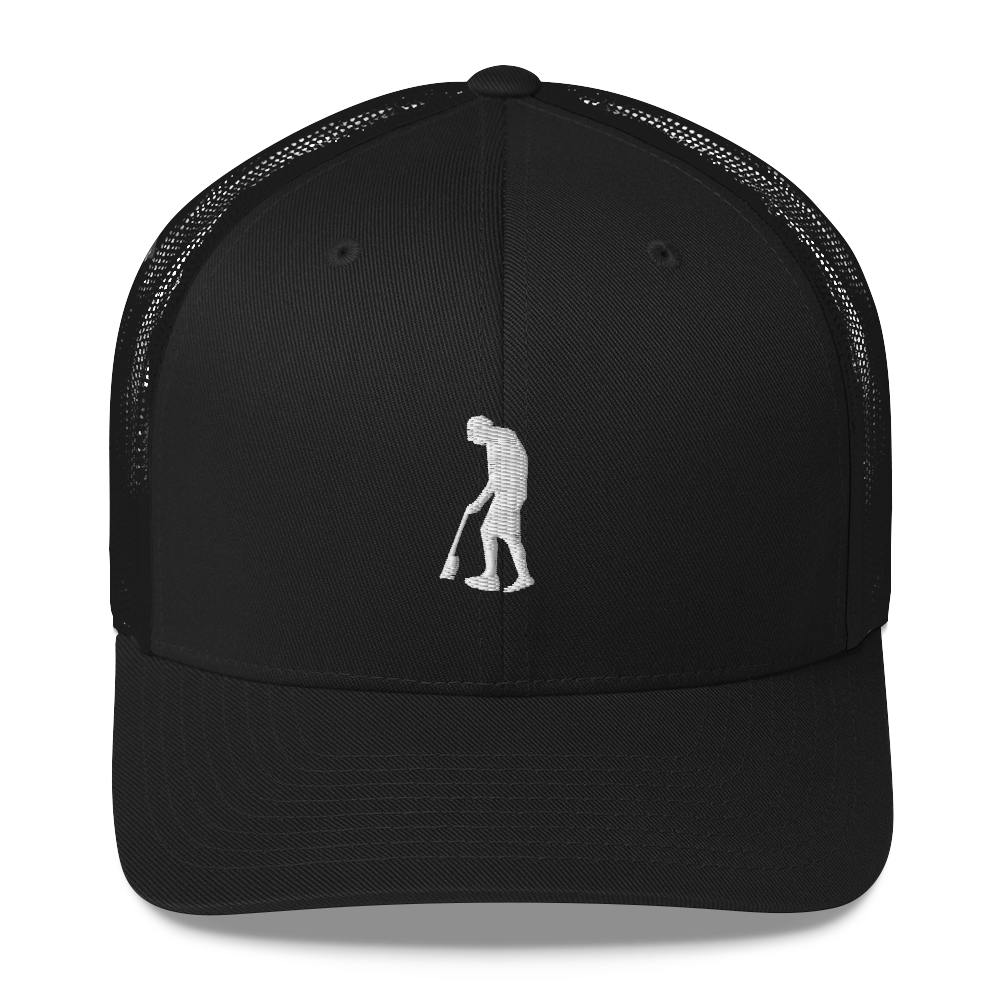 Paint Gunners - Trucker Hat (White on Black)