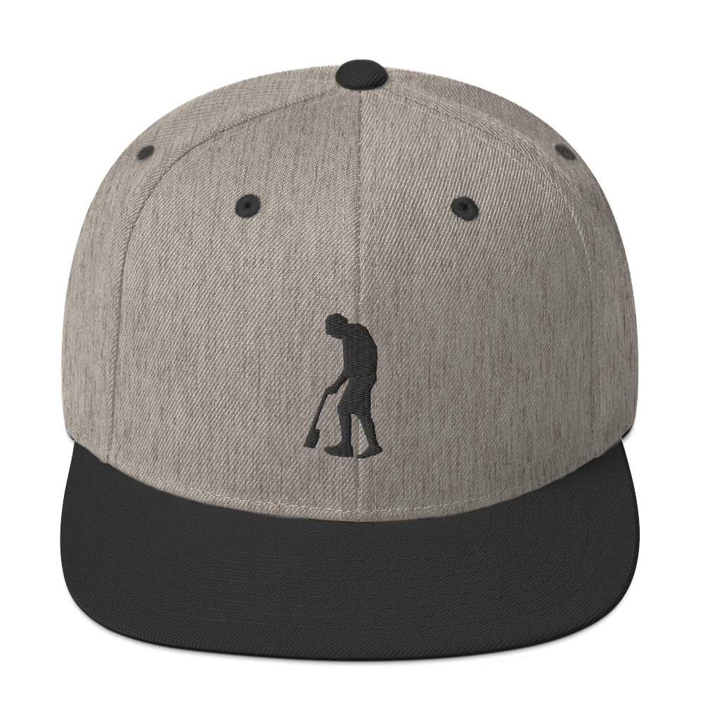 Paint Gunners Snapback Hat (Heather Gray / Black)