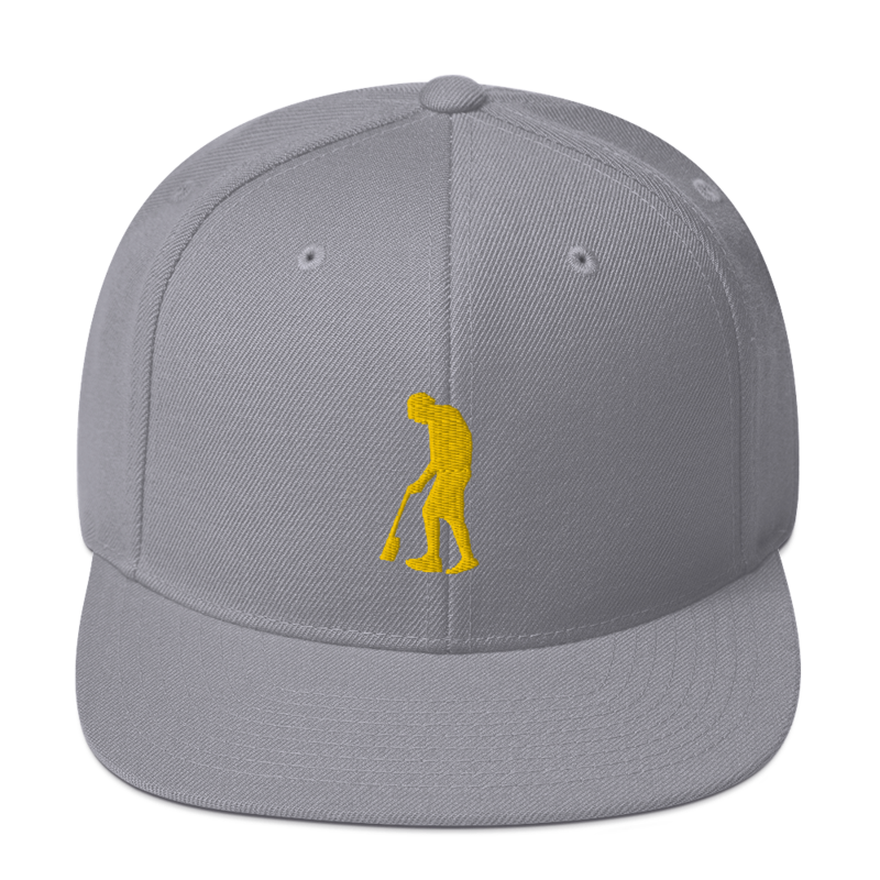 Paint Gunners Snapback Hat (Silver / Gold)