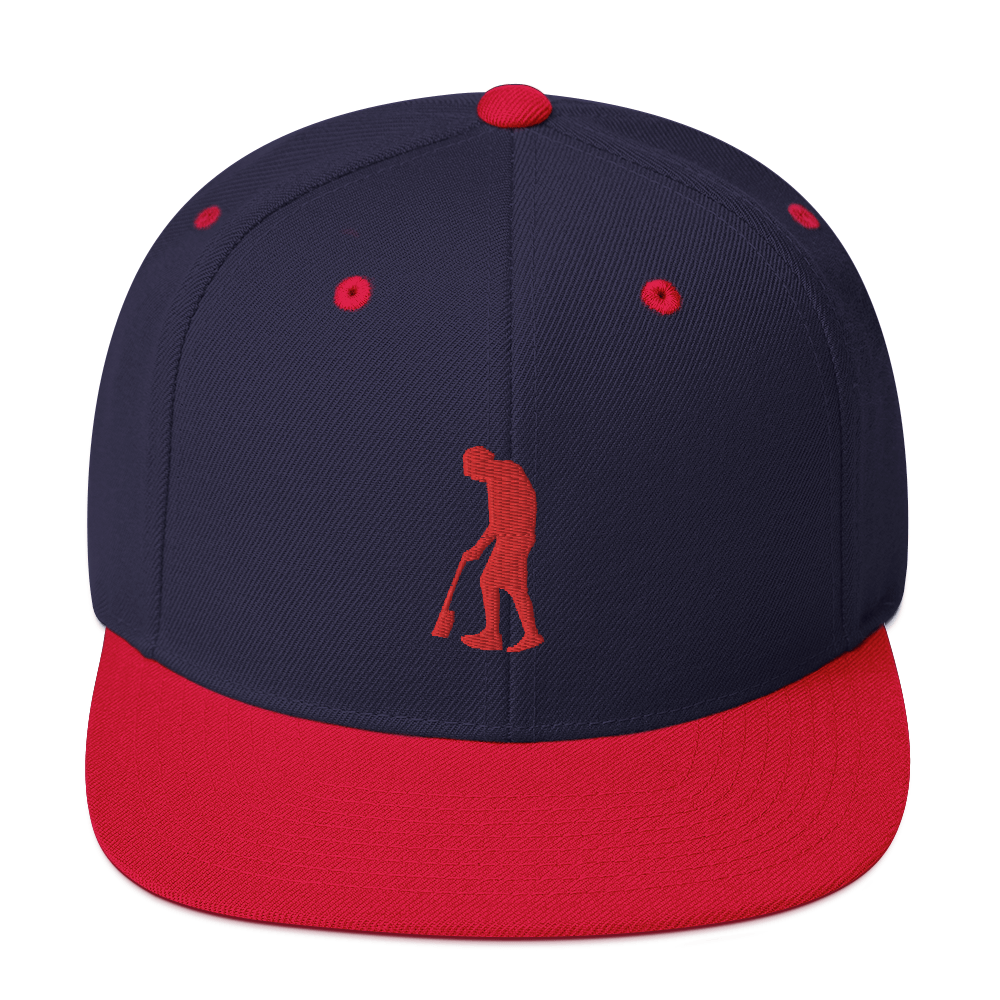 Paint Gunners Snapback Hat (Navy / Red)