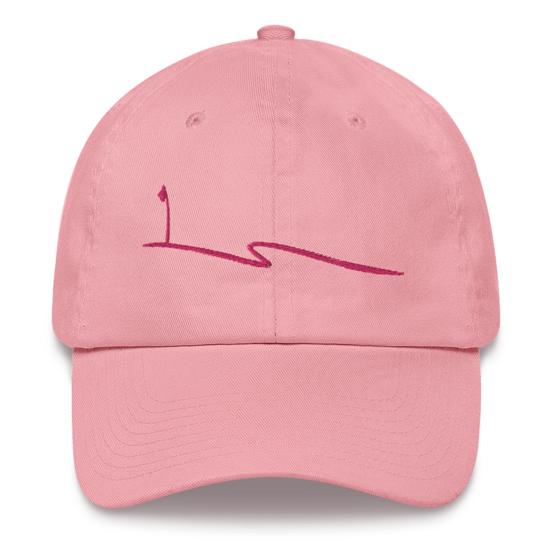 JKD Swoosh - Unstructured Hat (Pink on Pink)