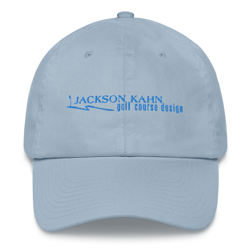 JKD Logo - Unstructured Hat (Aqua on Light Blue)